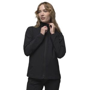 prAna Halle AT Jacket Women’s Black Hooded Zip-Up Lightweight Small
